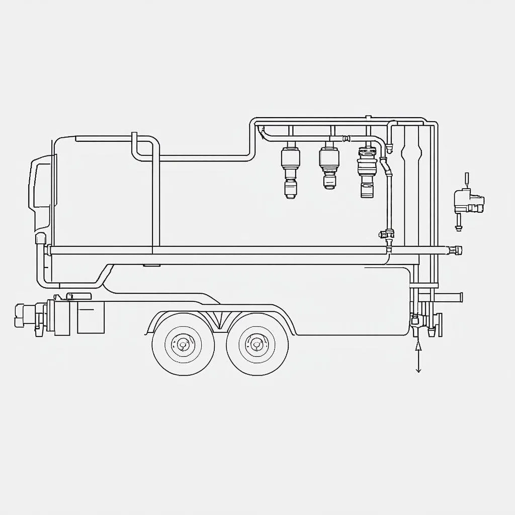 hệ thống thủy lực xe tải