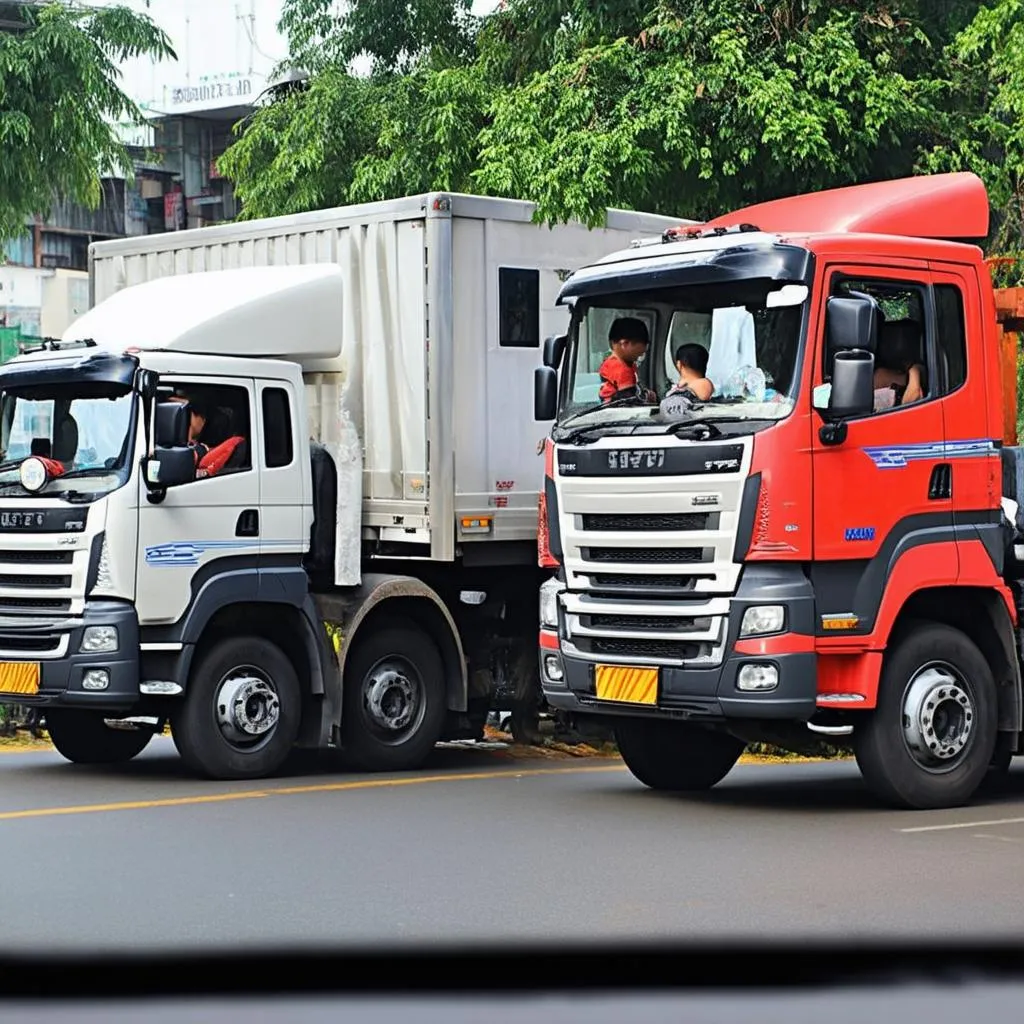 Học lái xe tải tại Hà Nội