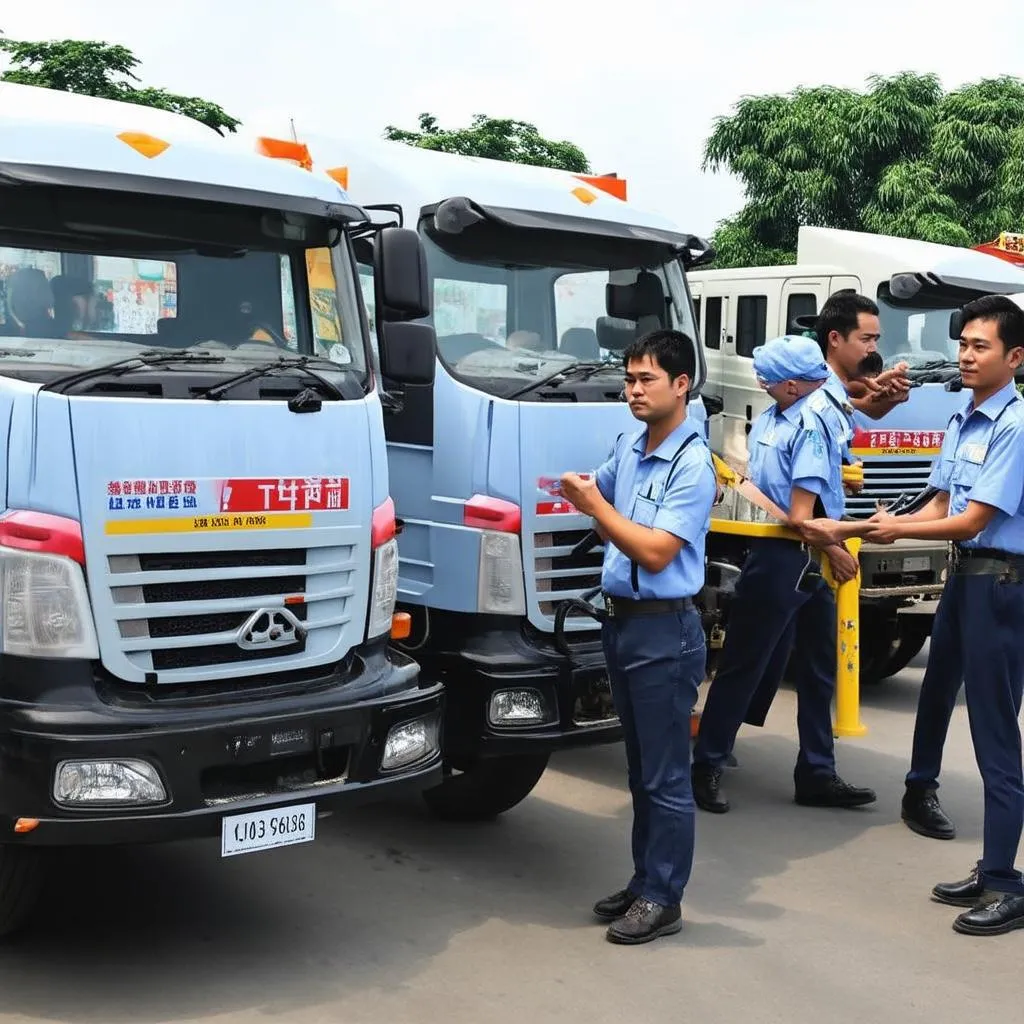 Học lái xe tải tại Hà Nội