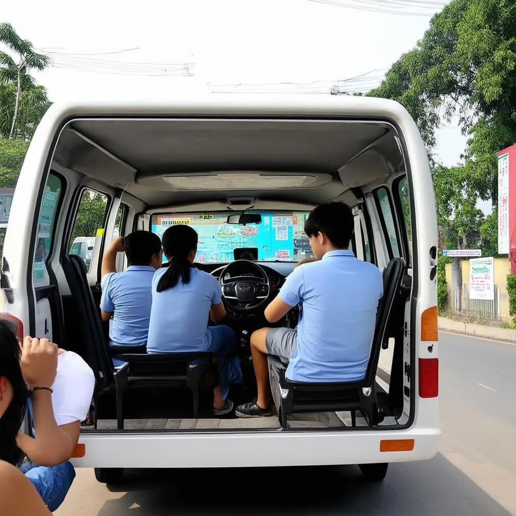 học lái xe tải van tại vũng tàu