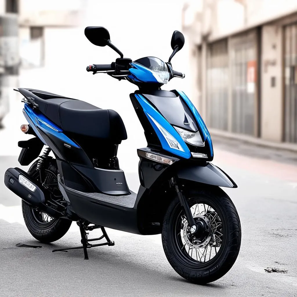 Honda AB 2023 màu xanh đen