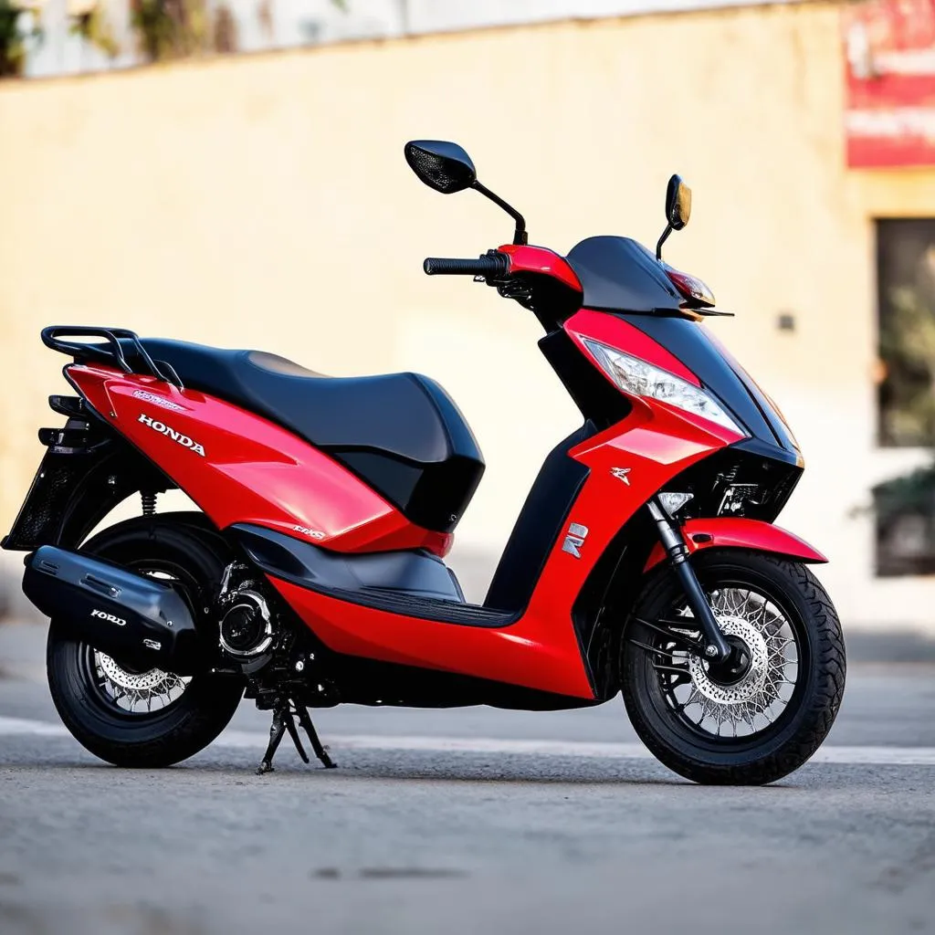 Honda Forza 125 màu đỏ