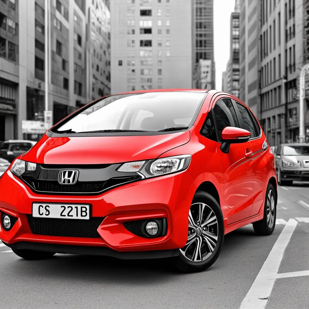 Honda Jazz Đỏ