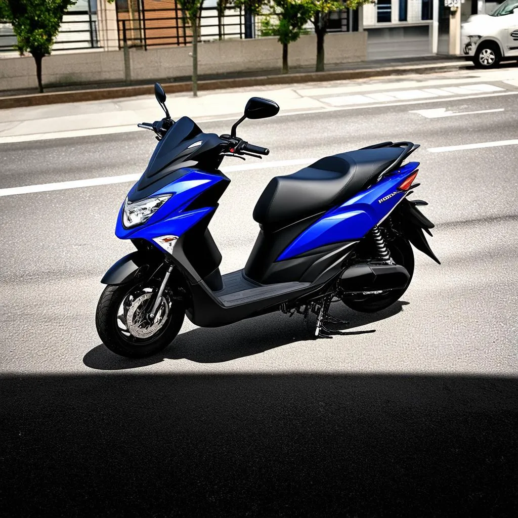 Honda PCX 2019 màu xanh đen