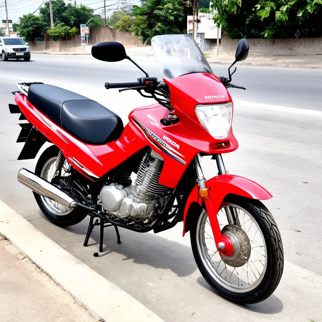 Xe máy Honda Wave S110 màu đỏ