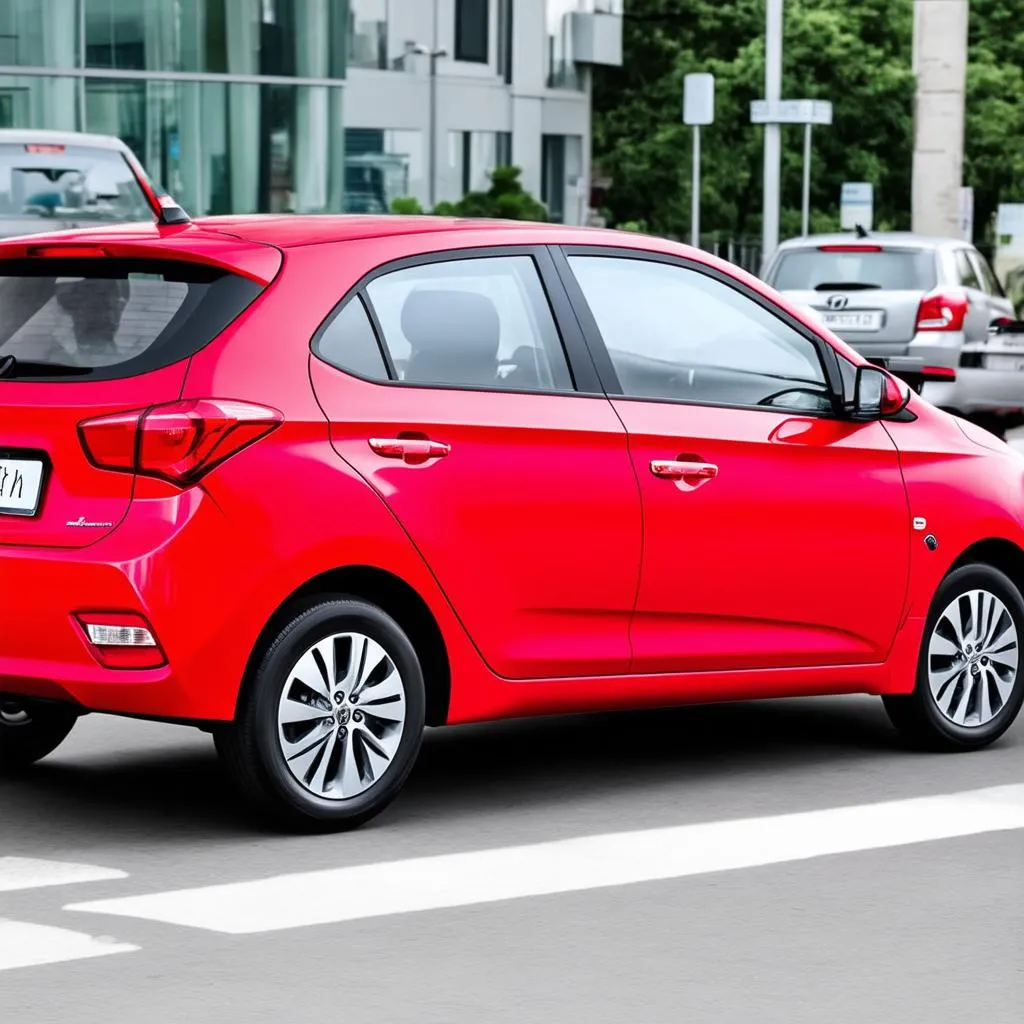 Hyundai Accent 2018 màu đỏ