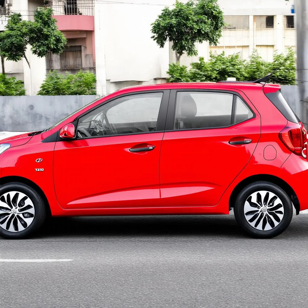 Hyundai i10 2019 màu đỏ