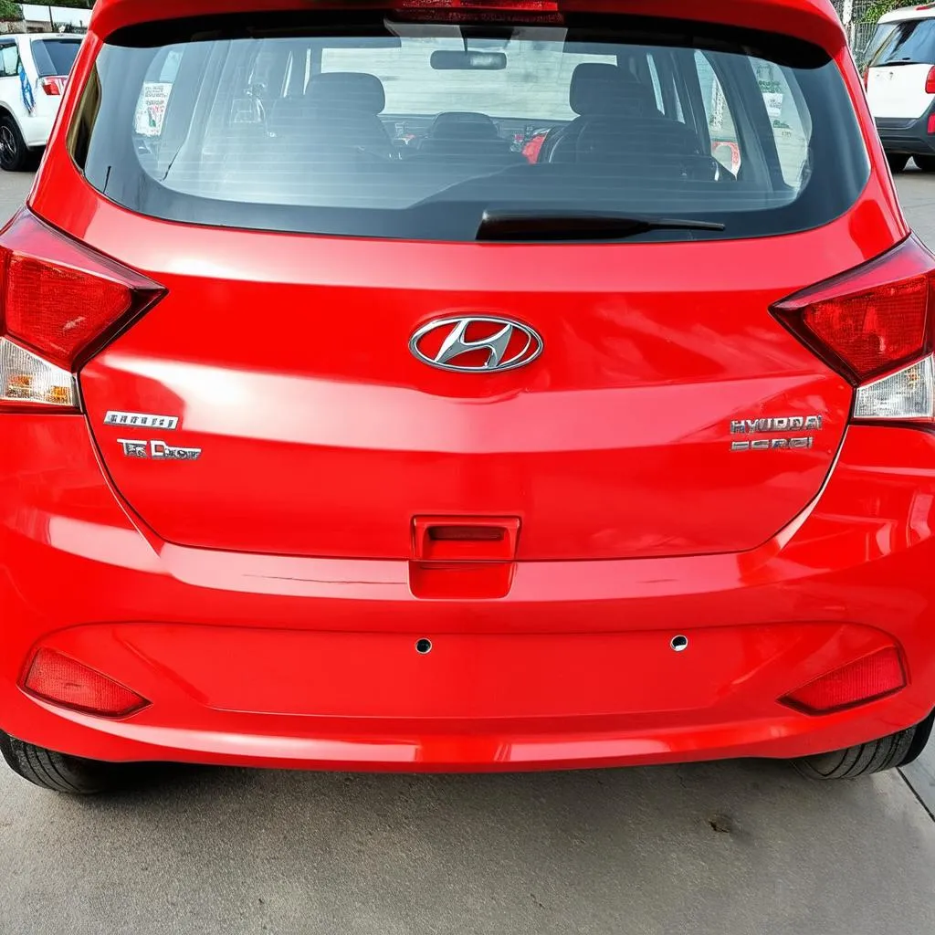 Xe Hyundai i20 cũ màu đỏ