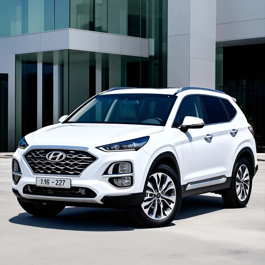 Hyundai SantaFe 2018 ngoại thất