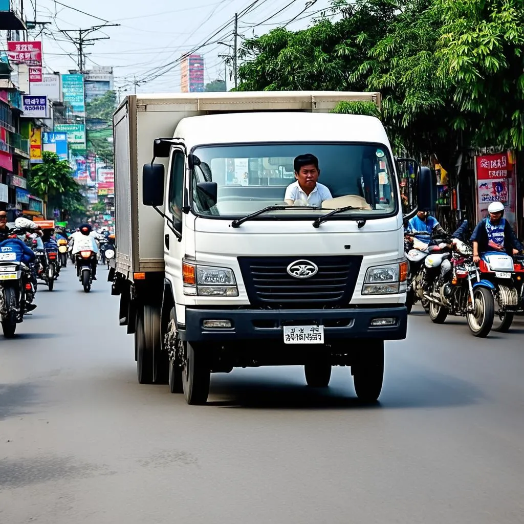 Lái xe tải nhẹ tại TPHCM