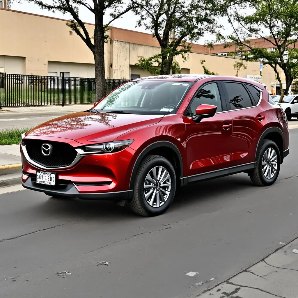 Mazda CX5 2017 màu đỏ