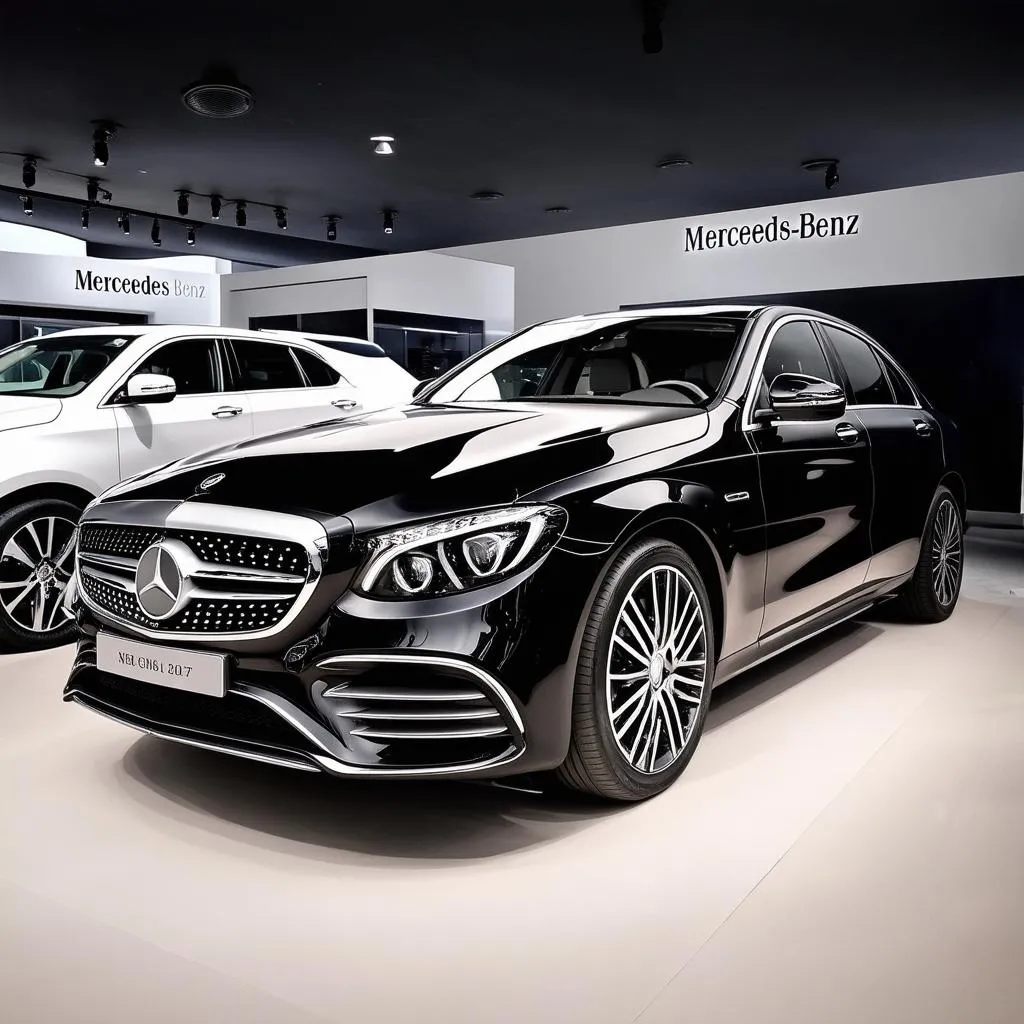 Mercedes-Benz showroom