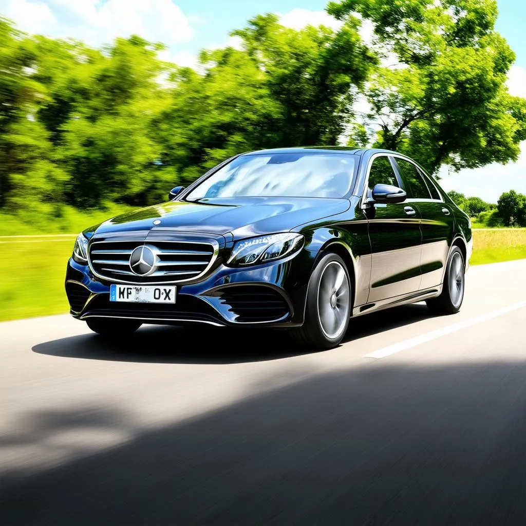 Mercedes E-Class Đời Mới Màu Đen