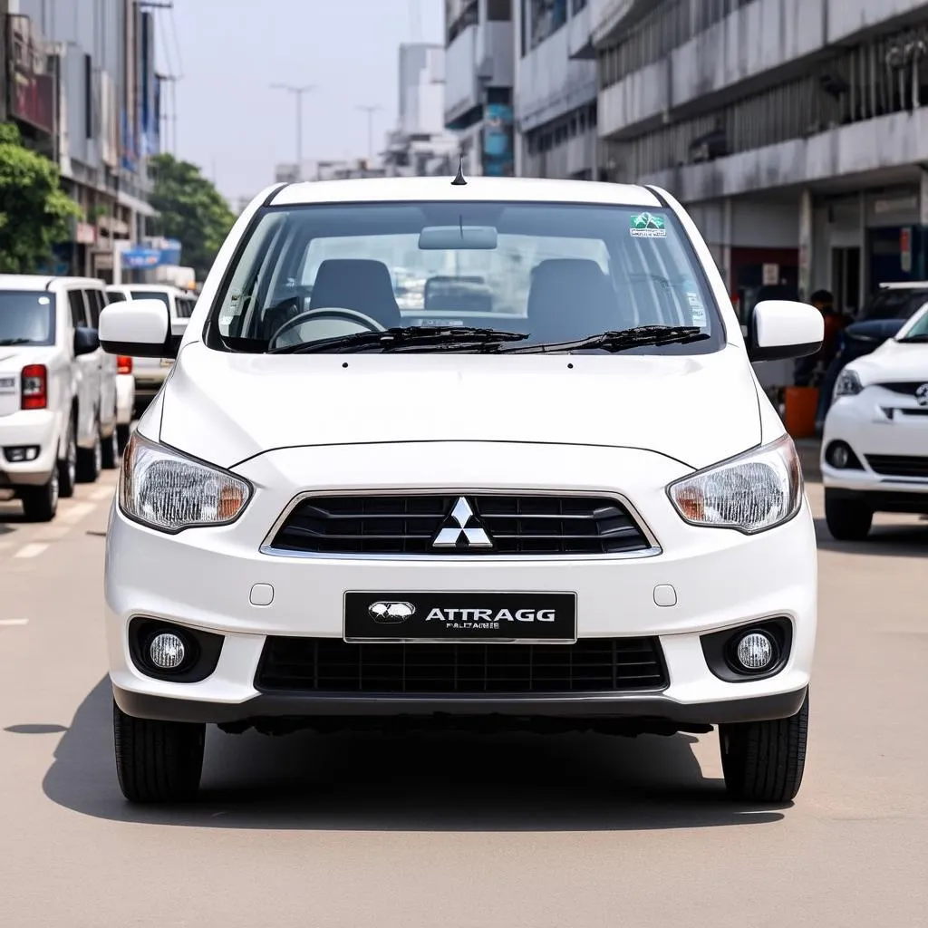 Mitsubishi Attrage 2020 ngoại thất