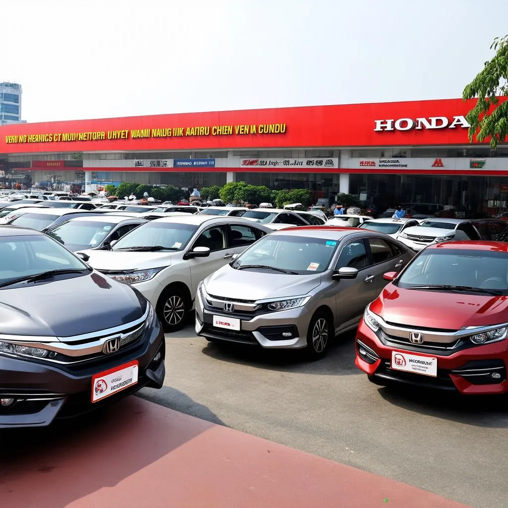 Mua bán xe ô tô Honda cũ tại Hà Nội