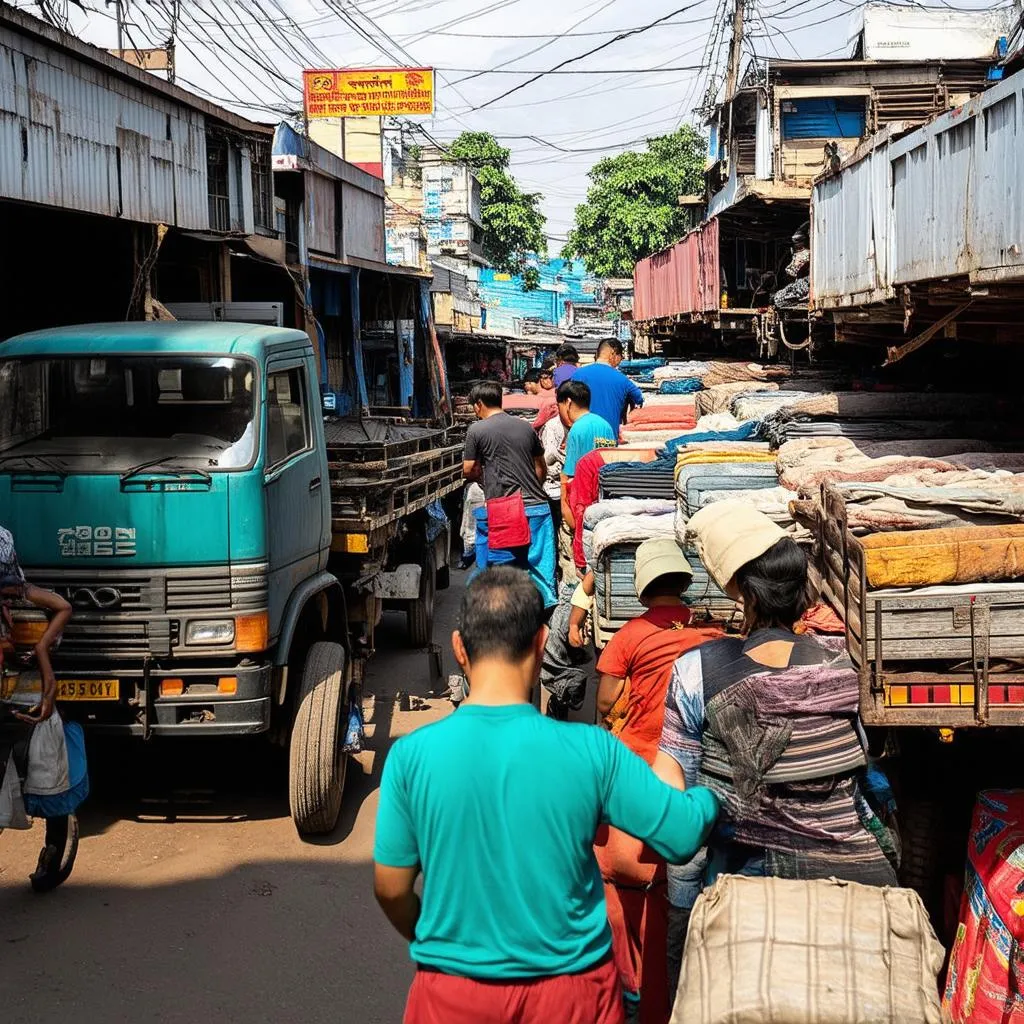 Mua bán xe tải cũ An Giang