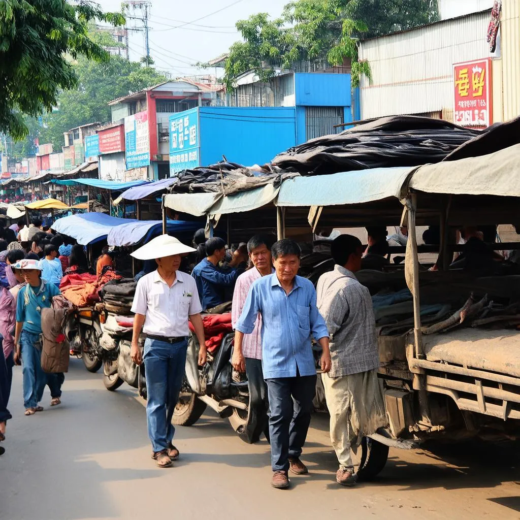 Mua bán xe tải cũ Điện Biên