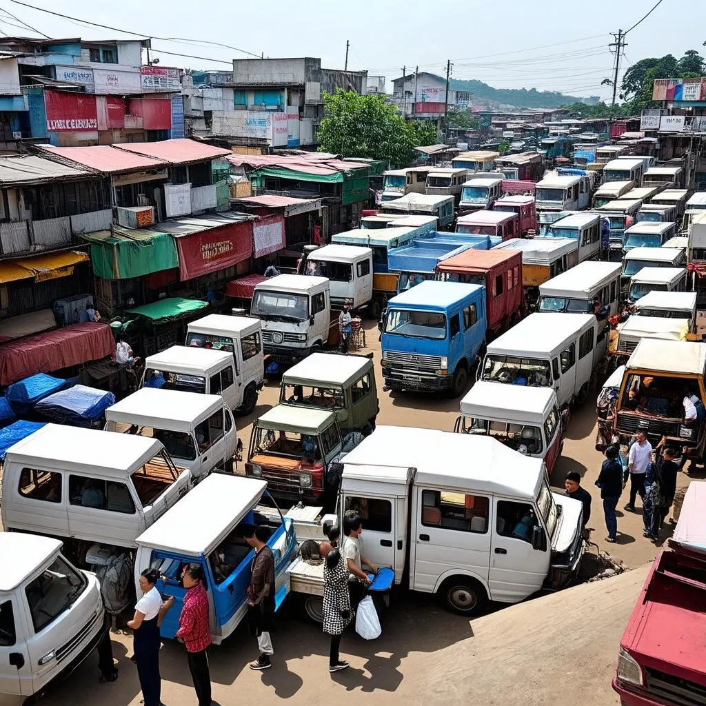 Mua bán xe tải van Lào Cai