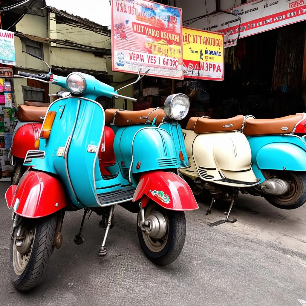 Mua bán xe Vespa cũ