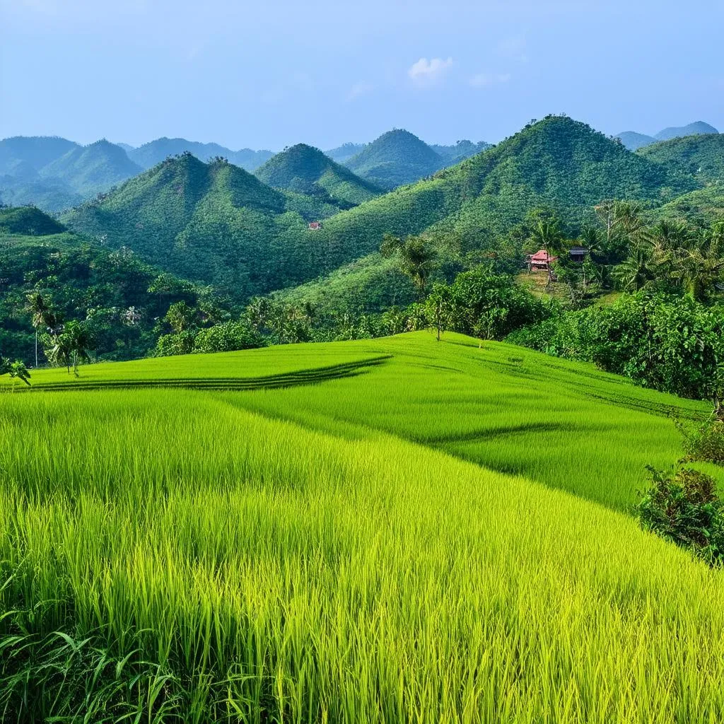 Khung cảnh Nam Ban Lâm Hà