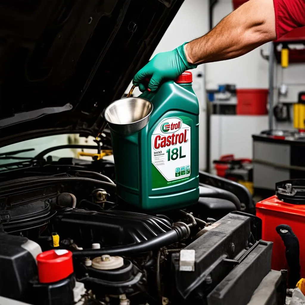 Nhớt Castrol 18L