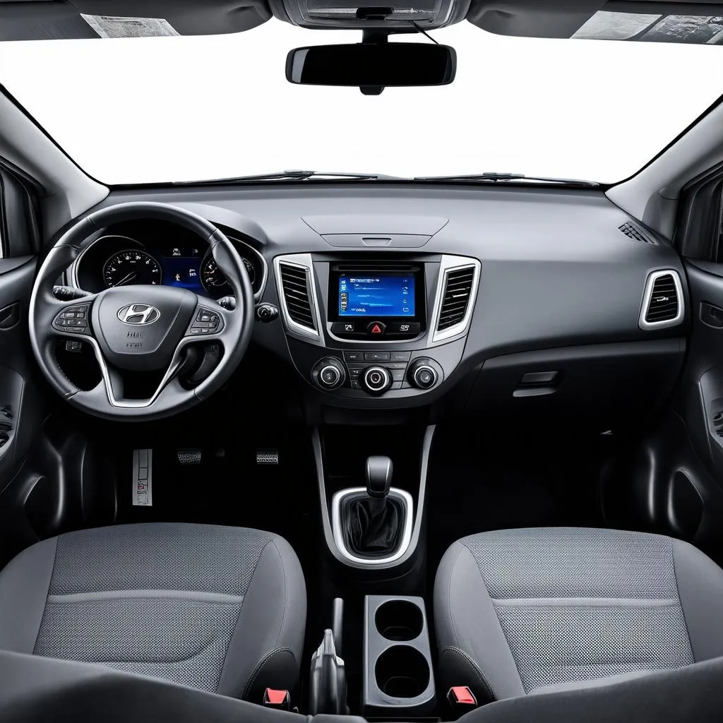 Nội thất Hyundai i10 2016