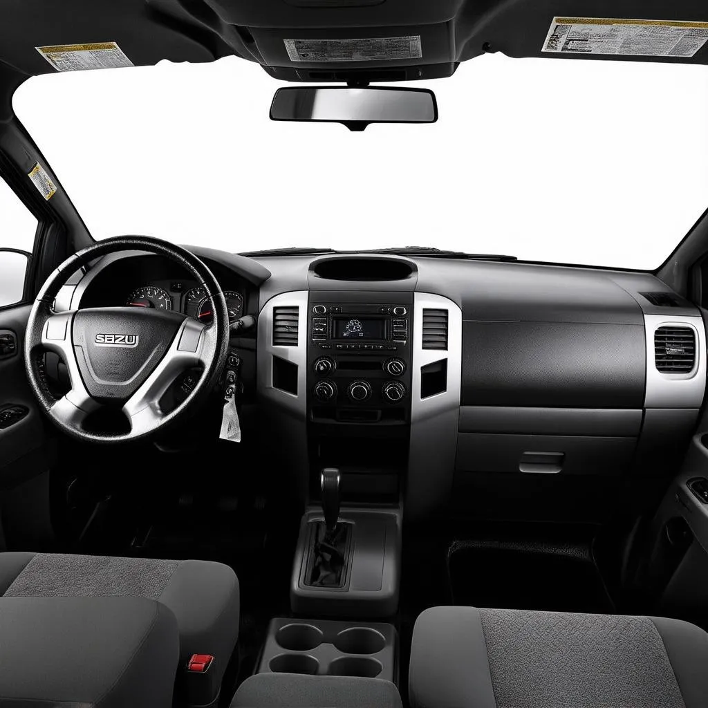 Nội thất Isuzu Dmax 2009