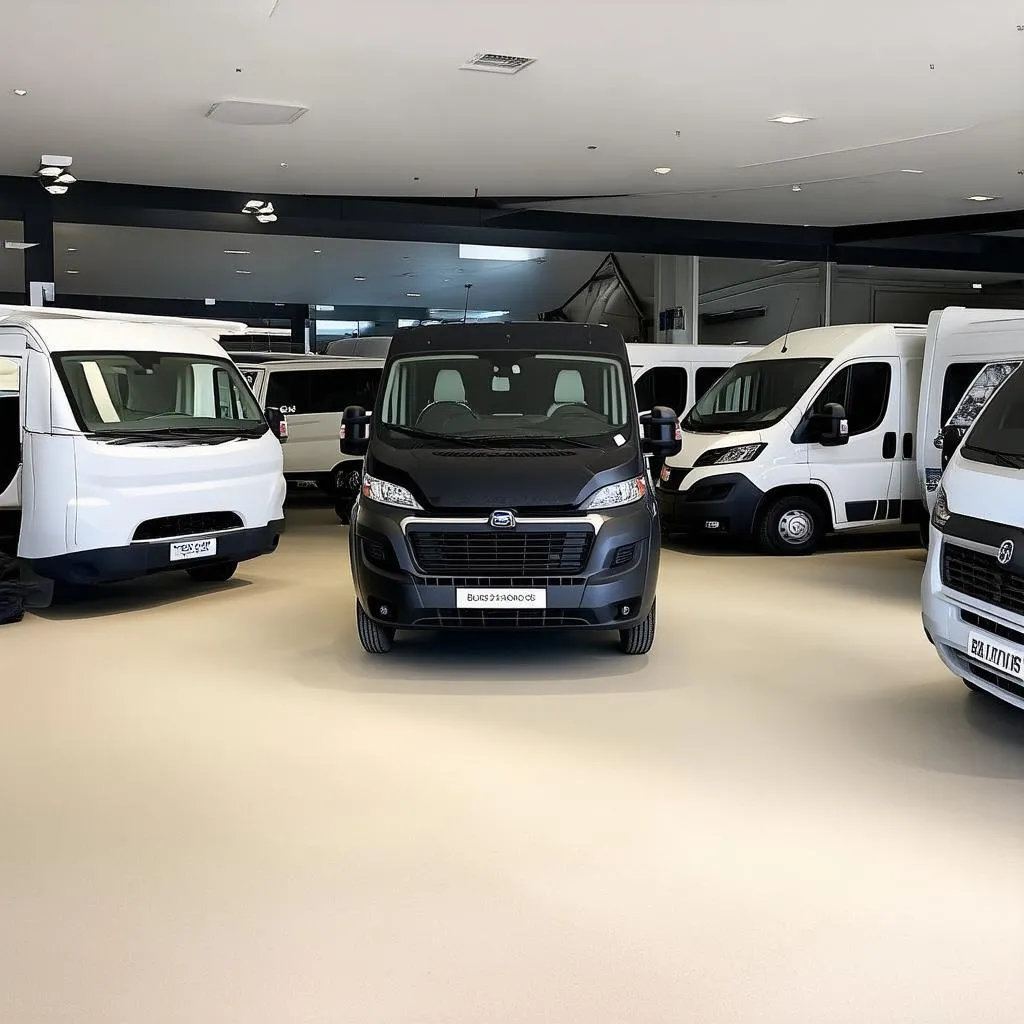 showroom xe tải van