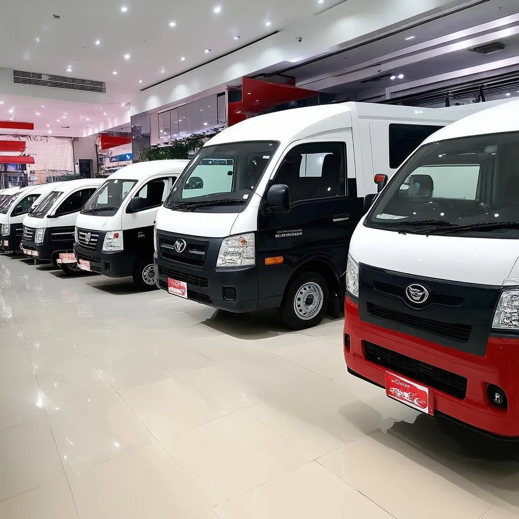 showroom xe tải van tại hà nội