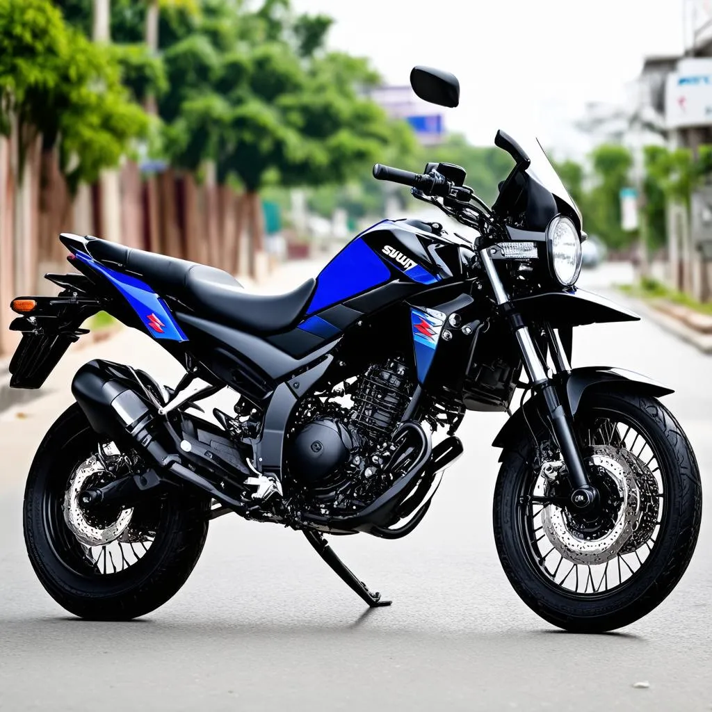 Suzuki Raider 2020 màu xanh đen