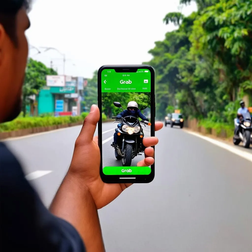 Tải ứng dụng Grab xe máy