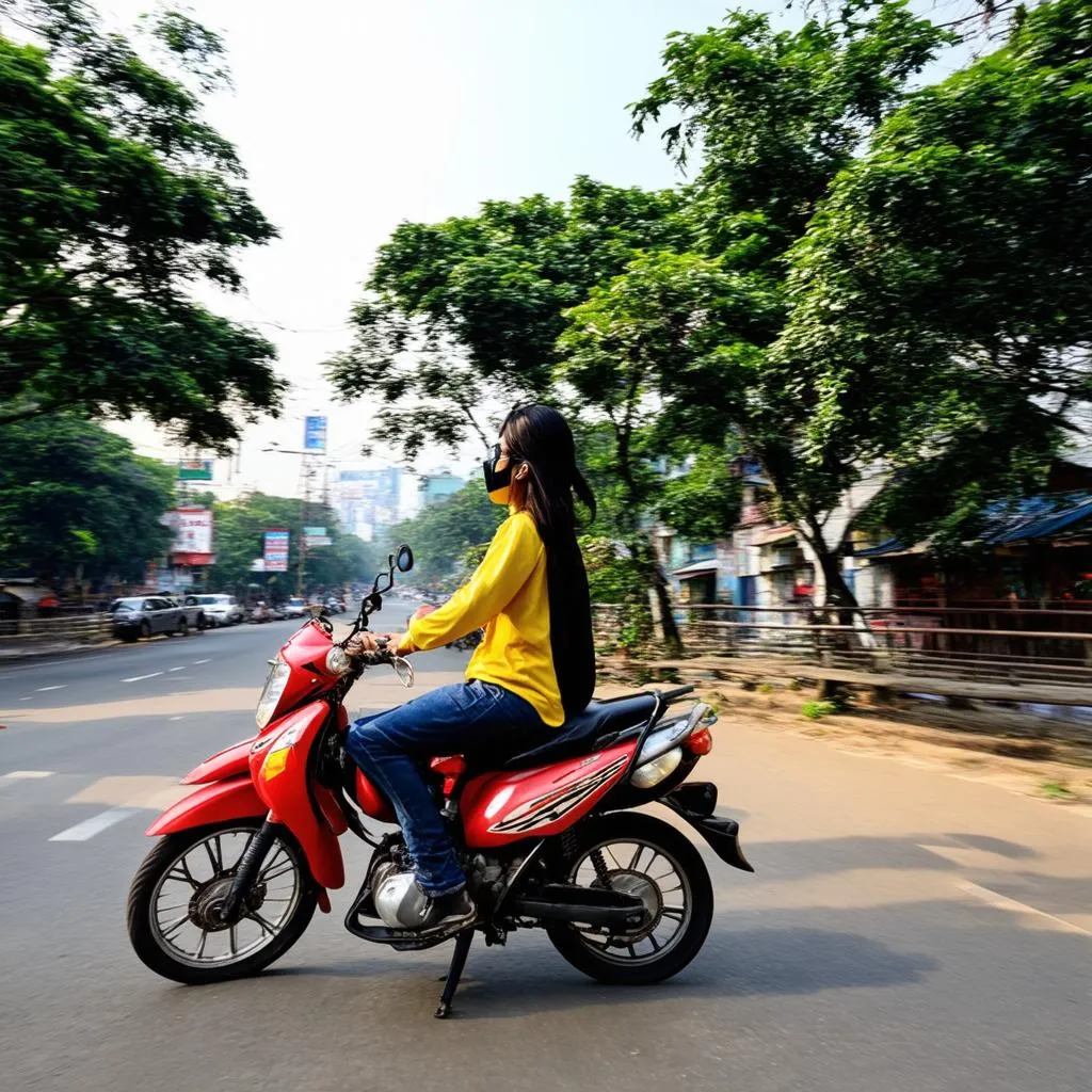 Thuê xe máy Hà Nội