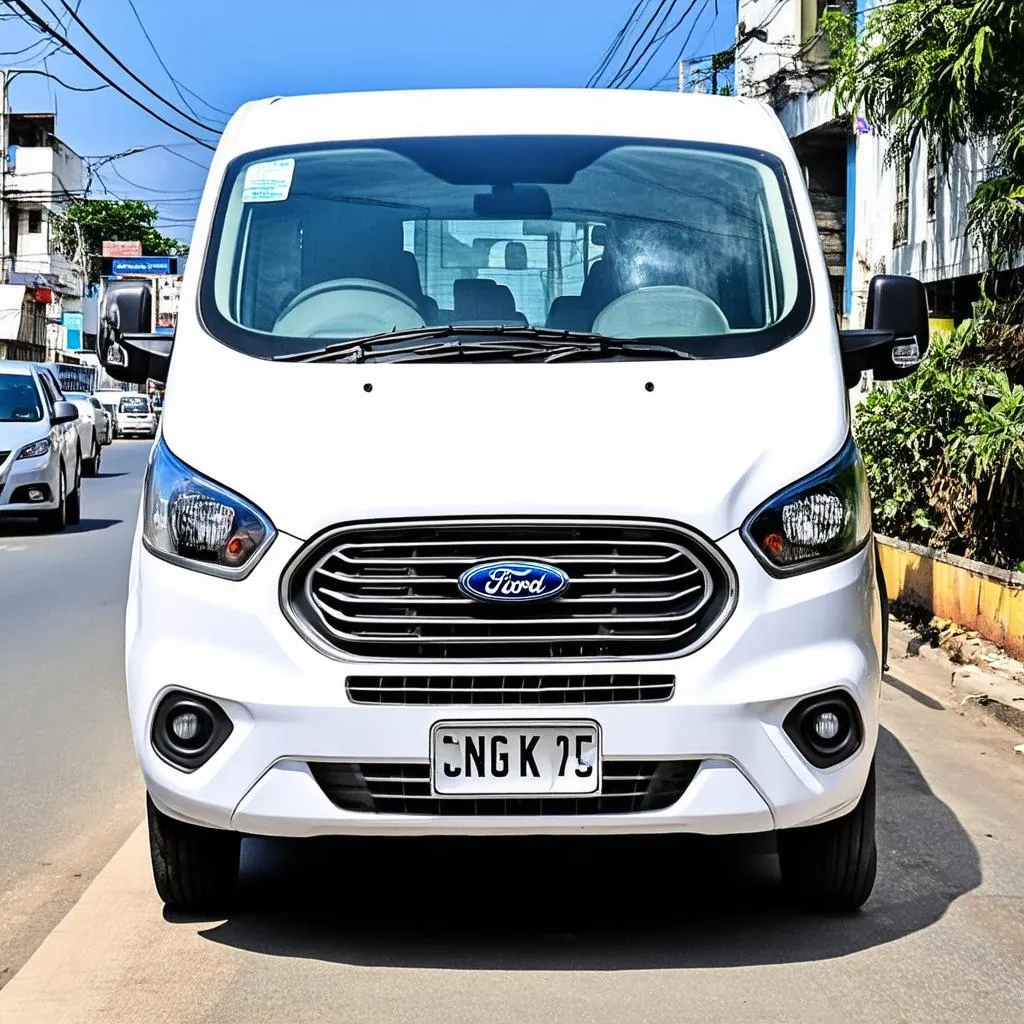 Thuê xe 16 chỗ Quy Nhơn Ford Transit