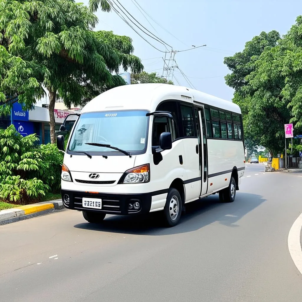 Thuê xe 30 chỗ Hyundai County