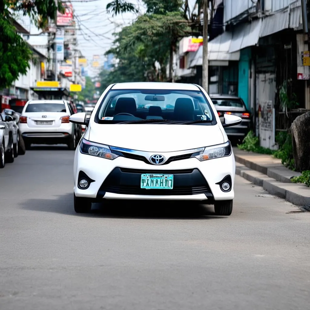 Thuê xe 4 chỗ quận Bình Thạnh - Toyota Vios