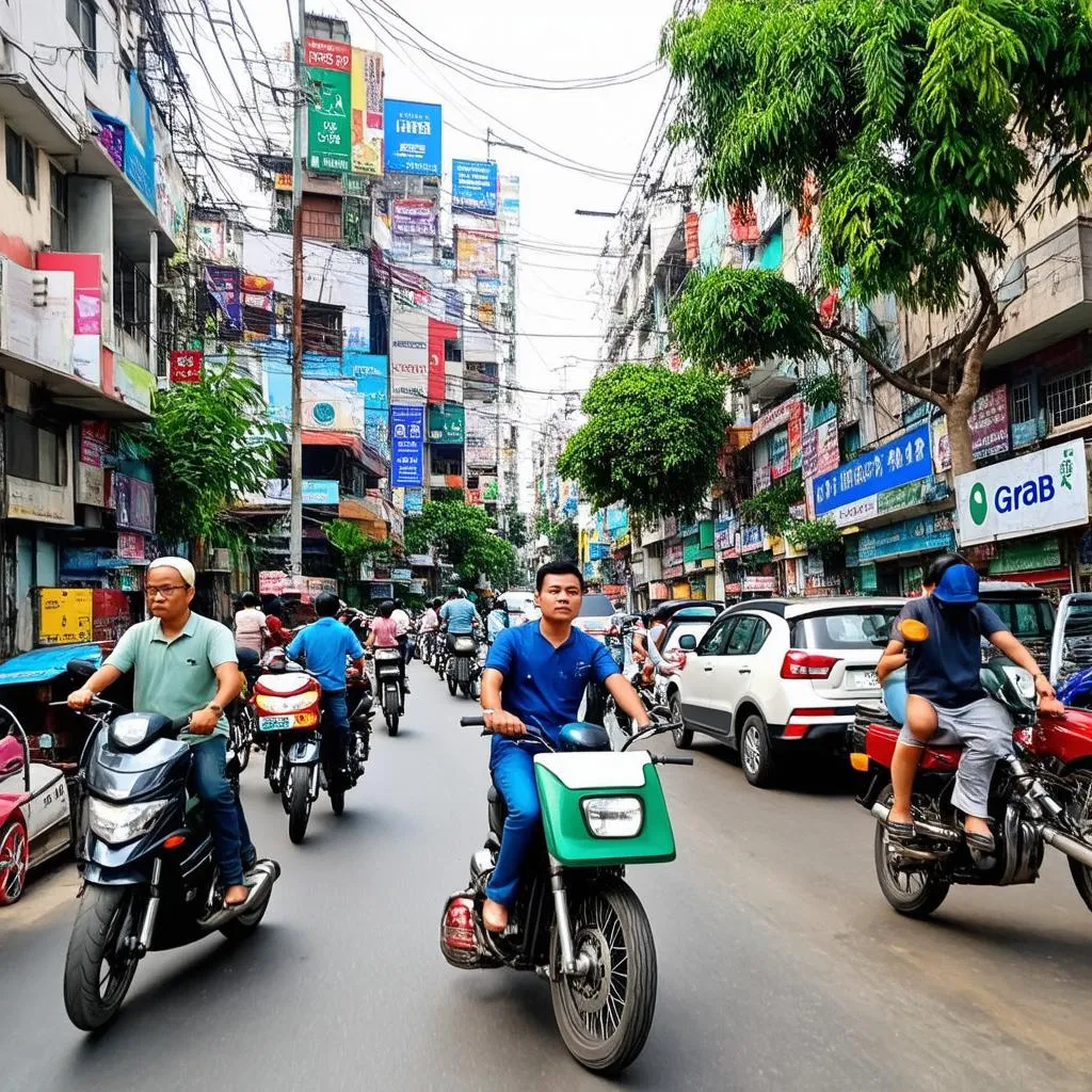 Thuê xe chạy Grab tại TP.HCM