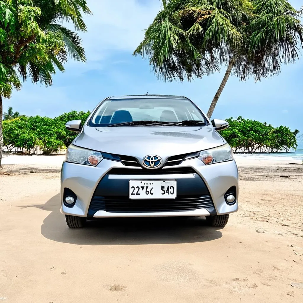 Thuê xe con Đà Nẵng Toyota Vios