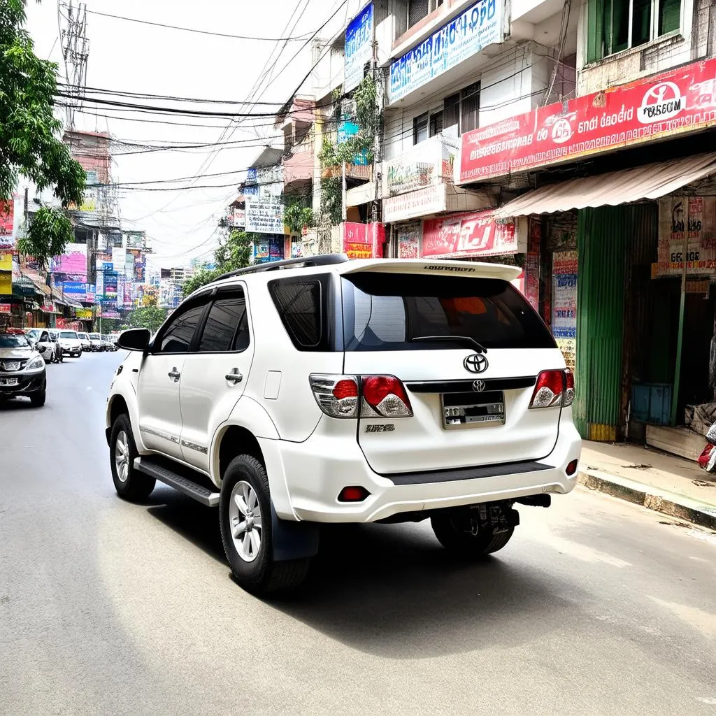 Thuê xe Fortuner tại TP.HCM