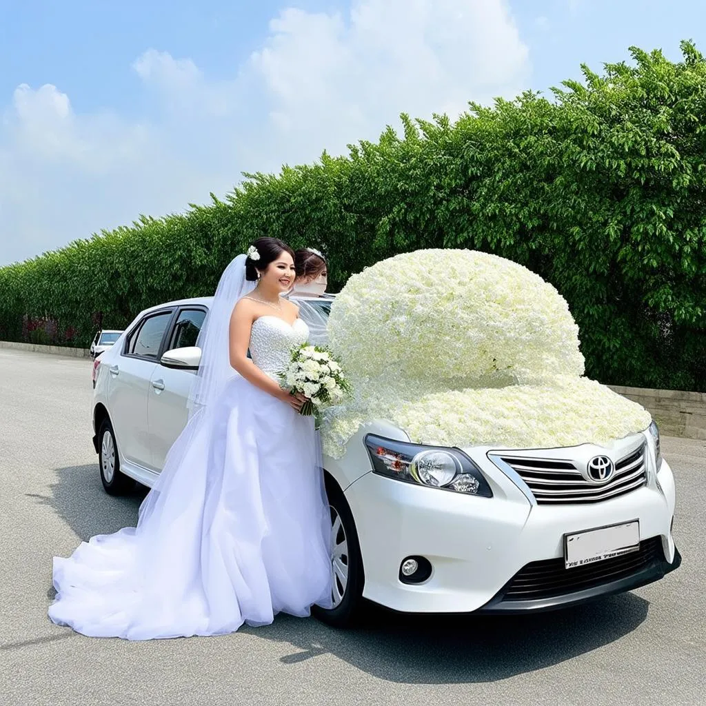 Thuê xe hoa Toyota Vios