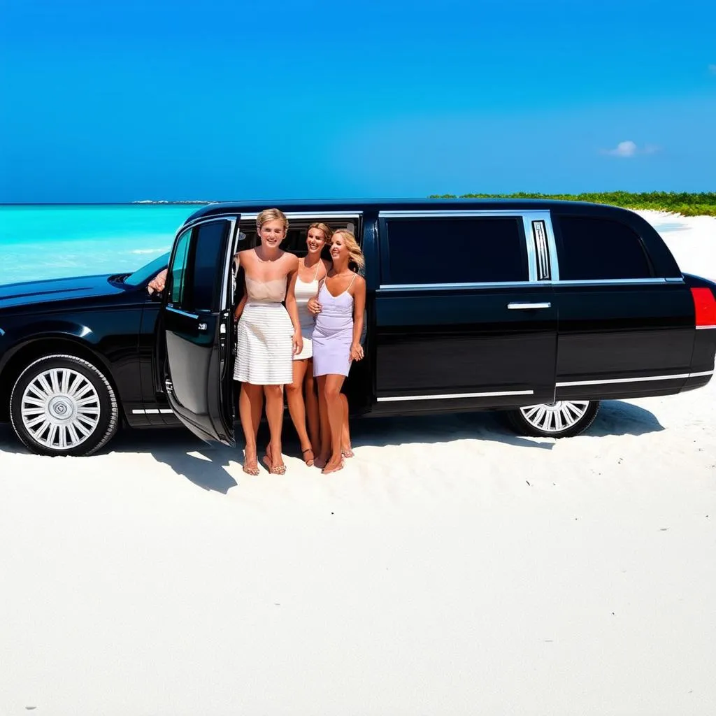 Thuê xe limousine đi Hải Tiến gia đình