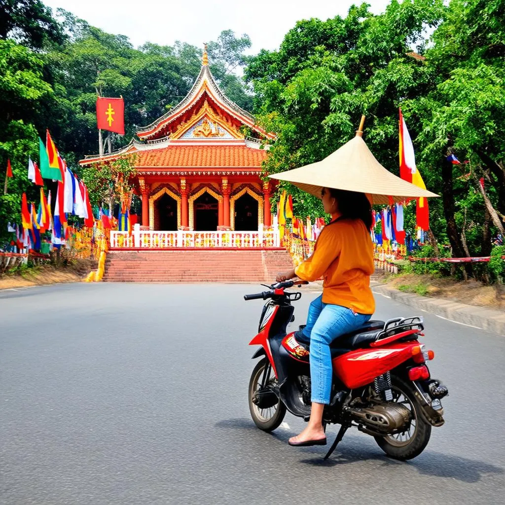 Thuê Xe Máy Vi Vu Chùa Bà Châu Đốc: Cẩm Nang Từ A Đến Z