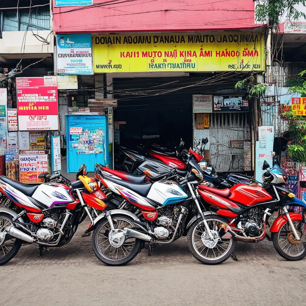 Thuê xe máy tại Hà Nội