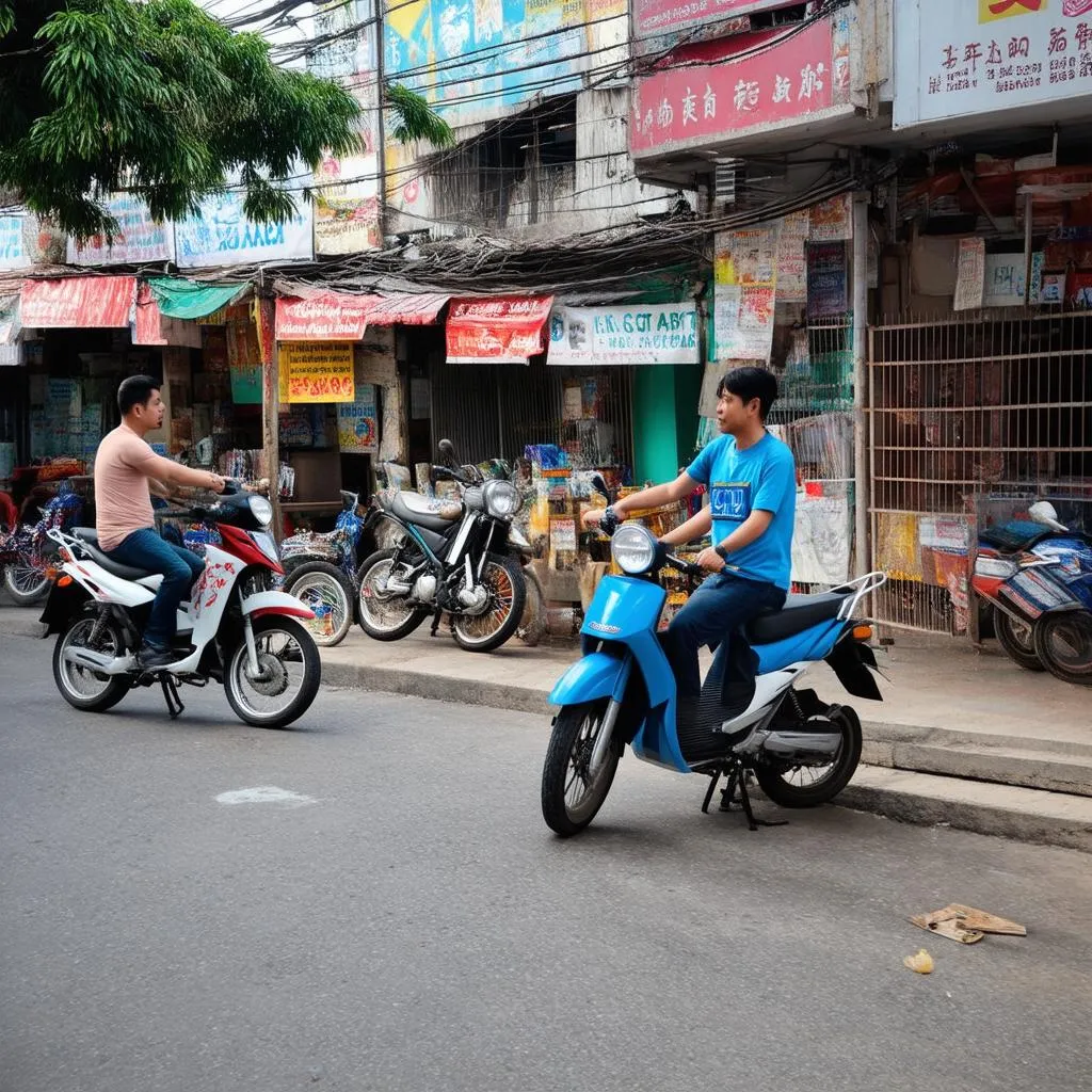 Thuê xe máy tại Hưng Yên