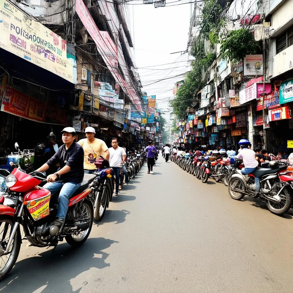 Thuê xe máy tại Nguyễn Khánh Toàn