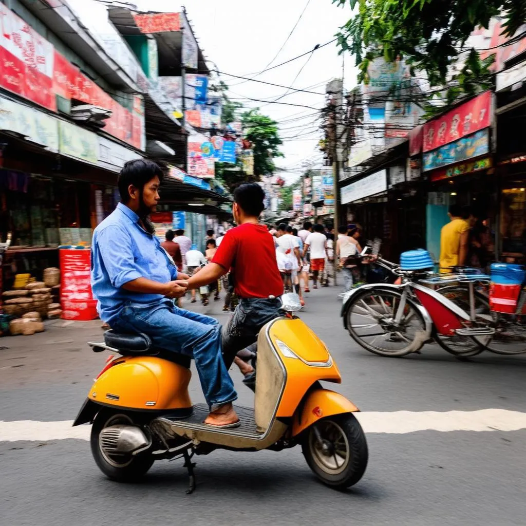 Thuê xe máy tại Thái Lan