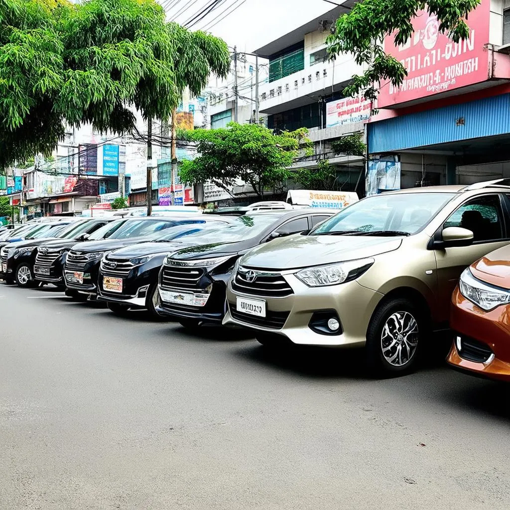 Thuê xe ô tô tại Tp Hồ Chí Minh