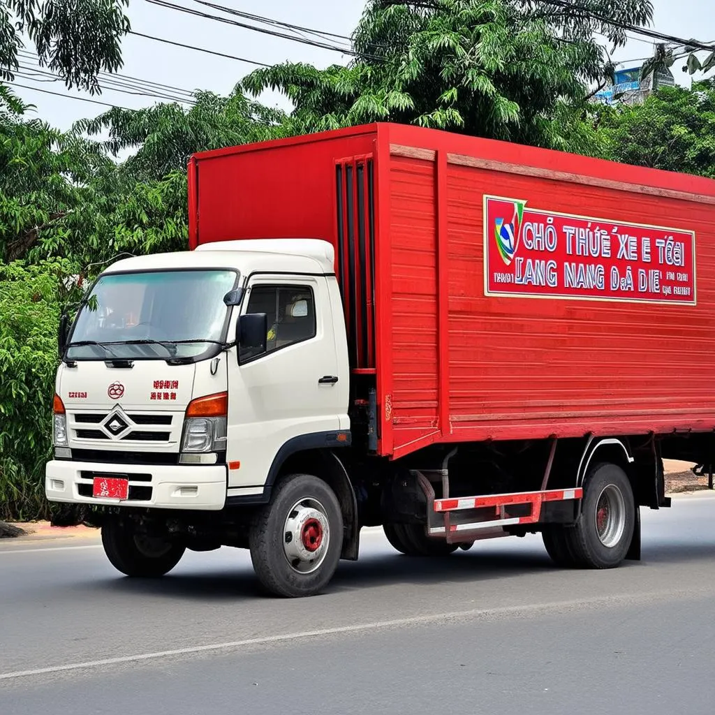 Thuê xe tải 100 tại Đà Nẵng