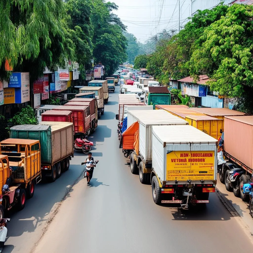 Thuê xe tải Bình Thuận: Đa dạng xe lựa chọn