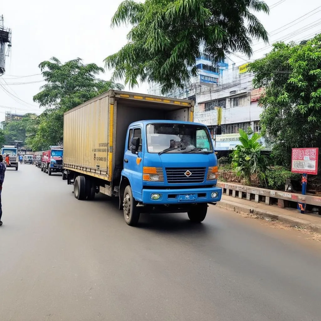 Thuê xe tải tại Sài Gòn