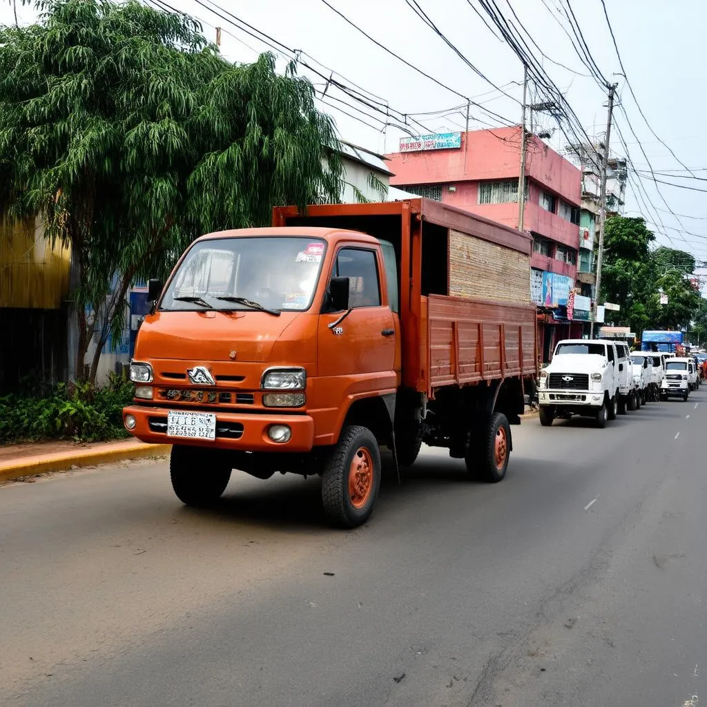 Thuê xe tải tự lái Biên Hòa